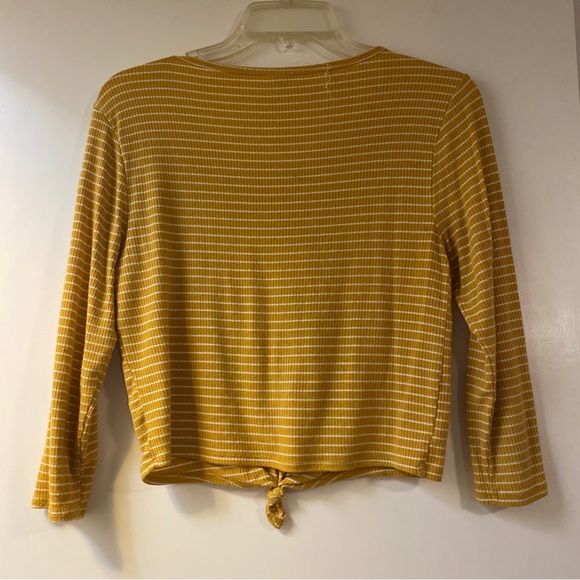 Sky & Sparrow Long Sleeve Striped Tee - Picture 6 of 6